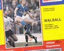 Millwall vs. Walsall14.04.1984; signed by Millwall players