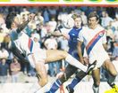 Crystal Palace vs. Nottingham Forrest 29.10.1986; signed by Crystal Palace players