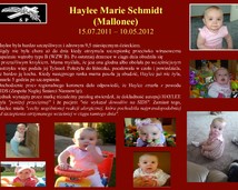 16. Haylee Marie Schmidt  (Mallonee)  (15.07.2011 – 10.05.2012)