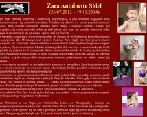 22. Zara Antoinette Shiel (26.07.2013 – 19.11.2014)