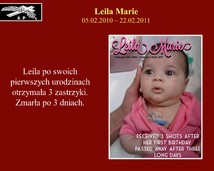 30. Leila Marie (05.02.2010 – 22.02.2011)