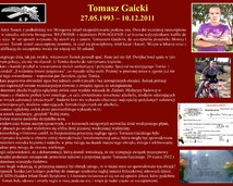 34. Tomasz Gaicki (27.05.1993 – 10.12.2011)