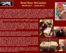 52. Remi Rose McGuckin (09.09.2017 – 28.09.2017)