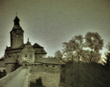 Zamek Czocha, widok na most.