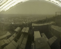 Widok z dachu Skajtałera.