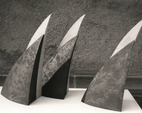 "Ptaki III", rzeźba ceramiczna, 'vier polnische Kűnstler'1989-Foyer der VHS-Freiburg/RFN