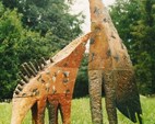 "Dino", kamionka, 'Varia' - Keramiksymposium in Saalfeld/Niemcy1996
