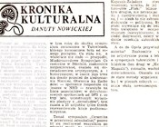 Trybuna Opolska 20-21-X-1990, Danuta Nowicka