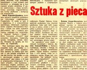 Trybuna Opolska 20-X-1987 Marek Karp