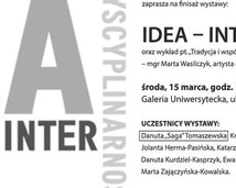 "Idea - Interdyscyplinarność" - Galeria Uniwersytecka, Cieszyn