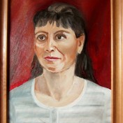 portret Pani Danuty olej