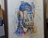 Grafika A4 - R2D2 2025/ sold