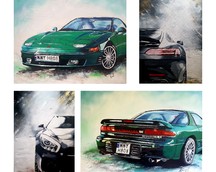  Kalendarze ze zbiorem grafik  motoryzacyjnych