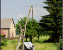 Żuraw studzienny w Paszenkach