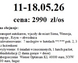 11,05,2026 Klasyczne Włochy