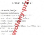 14,08,2026 WYJAZD ODWOŁANY. PRZEPRASZAMY