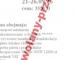 21,09,2026 WYJAZD ODWOŁANY, PRZEPRASZAMY