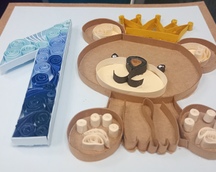 Kartki okolicznościowe -Quilling  cena 40 zł