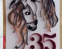 Kartki okolicznościowe -Quilling  cena 40 zł