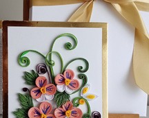 Kartki okolicznościowe -Quilling  cena 40 zł