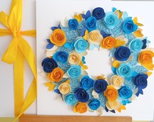 Kartki okolicznościowe -Quilling  cena 45 zł