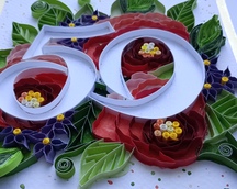 Kartki okolicznościowe -Quilling  cena 45 zł