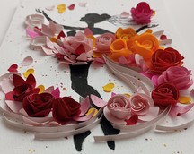 Kartki okolicznościowe -Quilling  cena 45 zł