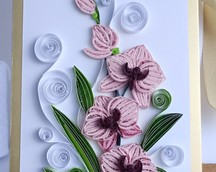 Kartki okolicznościowe -Quilling  cena 40 zł