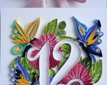 Kartki okolicznościowe -Quilling  cena 40 zł