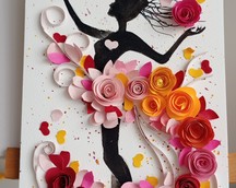 Kartki okolicznościowe -Quilling  cena 40 zł