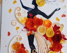 Kartki okolicznościowe -Quilling  cena 40 zł