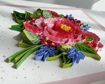 Kartki okolicznościowe -Quilling  cena 40 zł