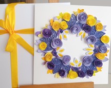 Kartki okolicznościowe -Quilling  cena 45 zł