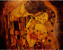 Pocałunek - Gustav Klimt (kopia)	