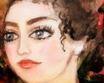 " Tancerka " - Gustav Klimt (kopia)