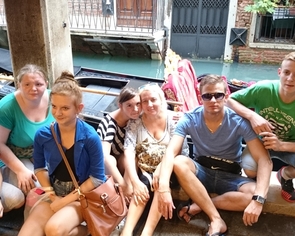 Wenecja - "tysiąc dni w jeden dzień" wycieczka zorganizowana wychowankom Domu Dziecka w Pawłówce
