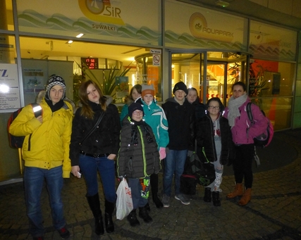 Orgaznizacja ferii zimowych 2015 - wyjazd do Aquaparku w  Suwałkach
