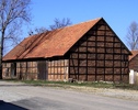 Zabytkowa stodoła w Wojsławiu