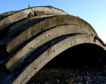 bunkry poradzieckie na lotnisku Krzywa