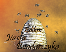  EXLIBRIS Józefa Bondarczyka ,Op.188,87x65, 