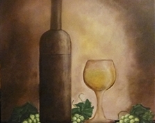 Chardonnay,55x46,26.10.2013r.	