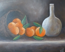 	Kosz z pomarańczami, 50x60,14.03.2014r.