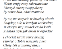 Ból zranionej duszy