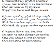 O jeden szept bliżej 