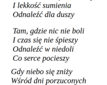 Odnaleźć chcę 