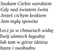 Szukam Ciebie 