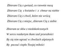 Tęsknoty filiżanka 