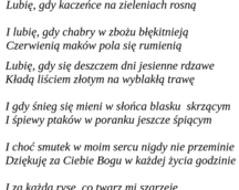 W każdej życia godzinie 