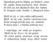 Myśli mi się 