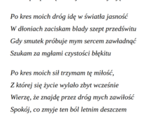 Po kres moich dni 